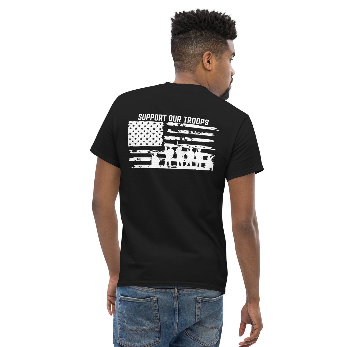 Supporting Heros Men's classic tee