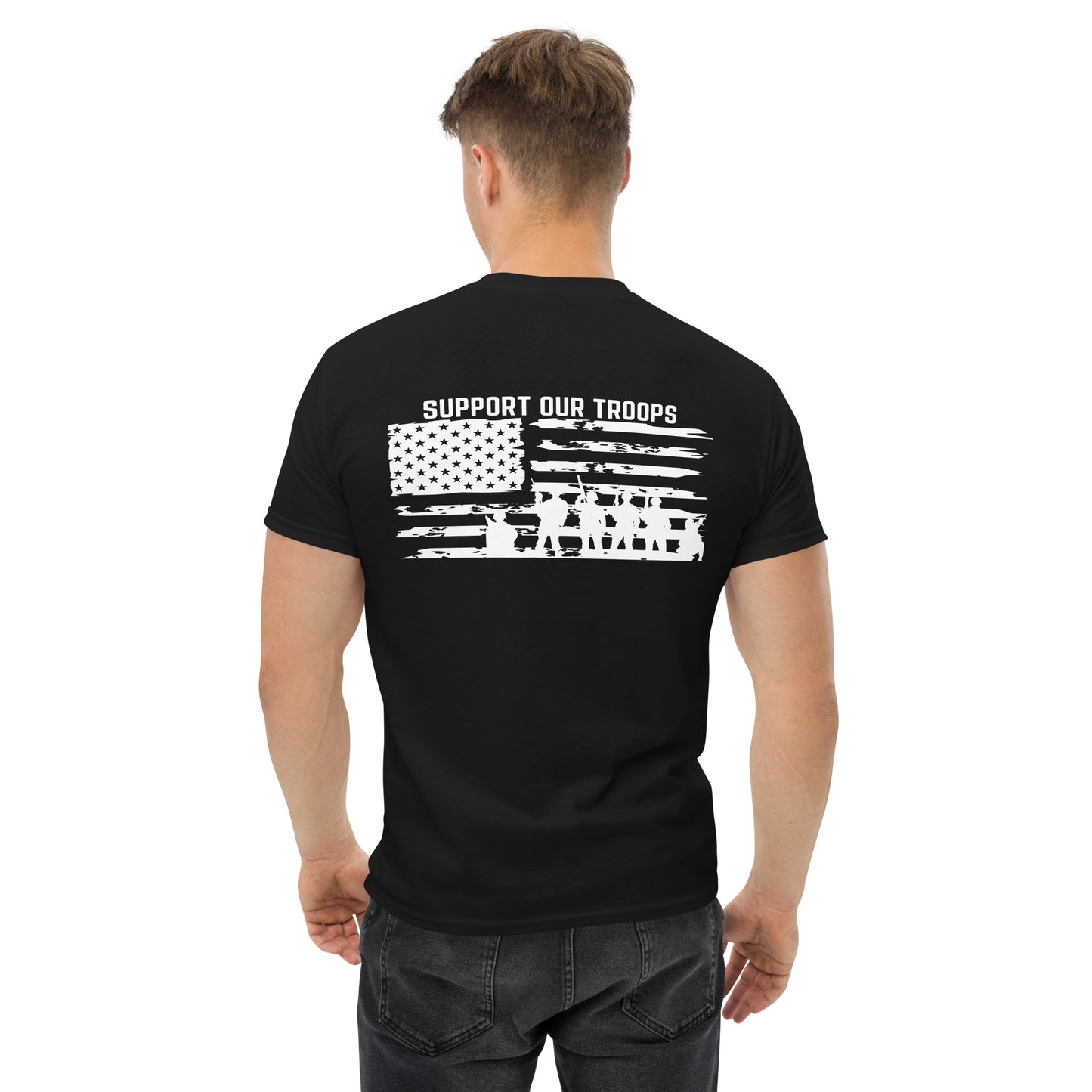 Supporting Heros Men's classic tee