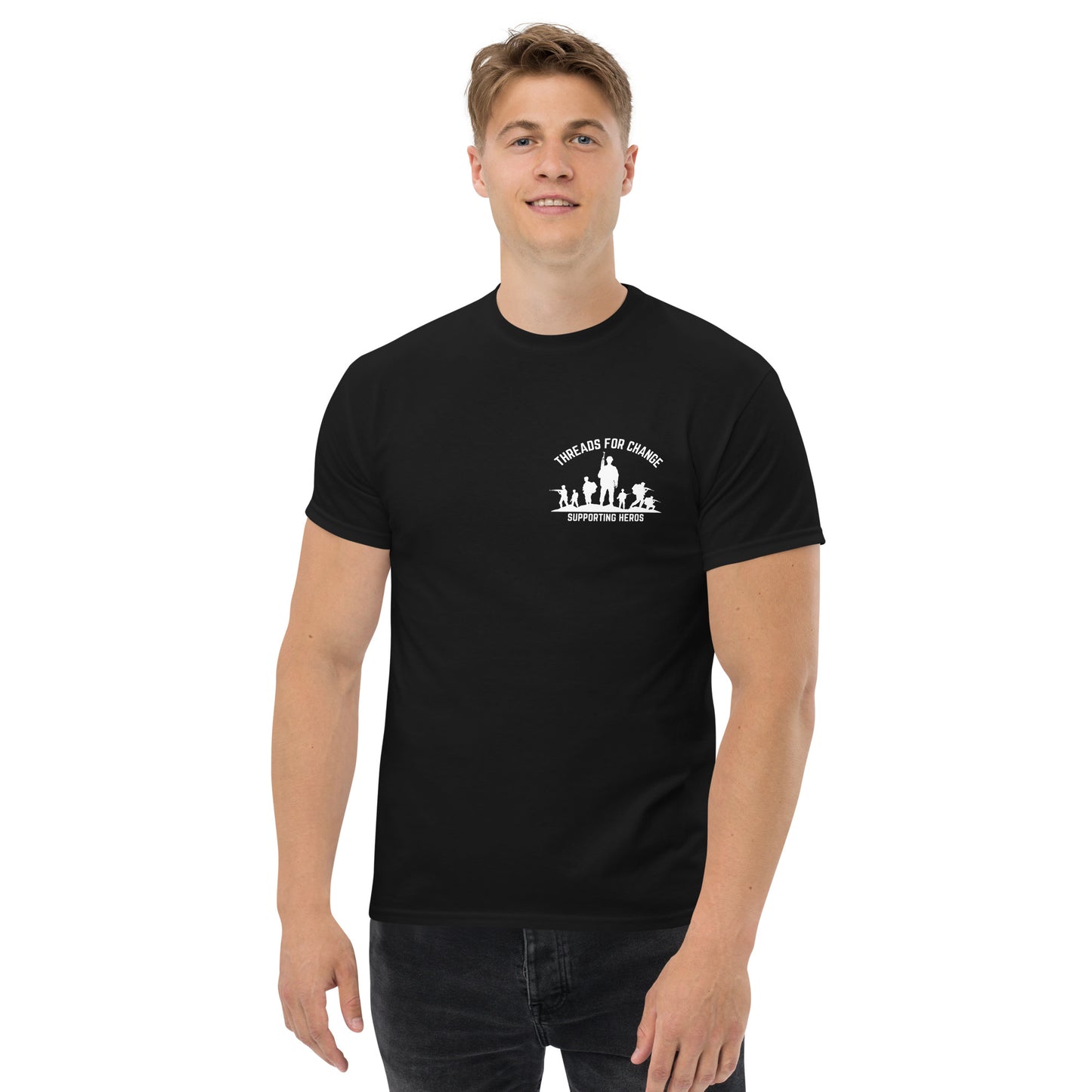 Supporting Heros Men's classic tee