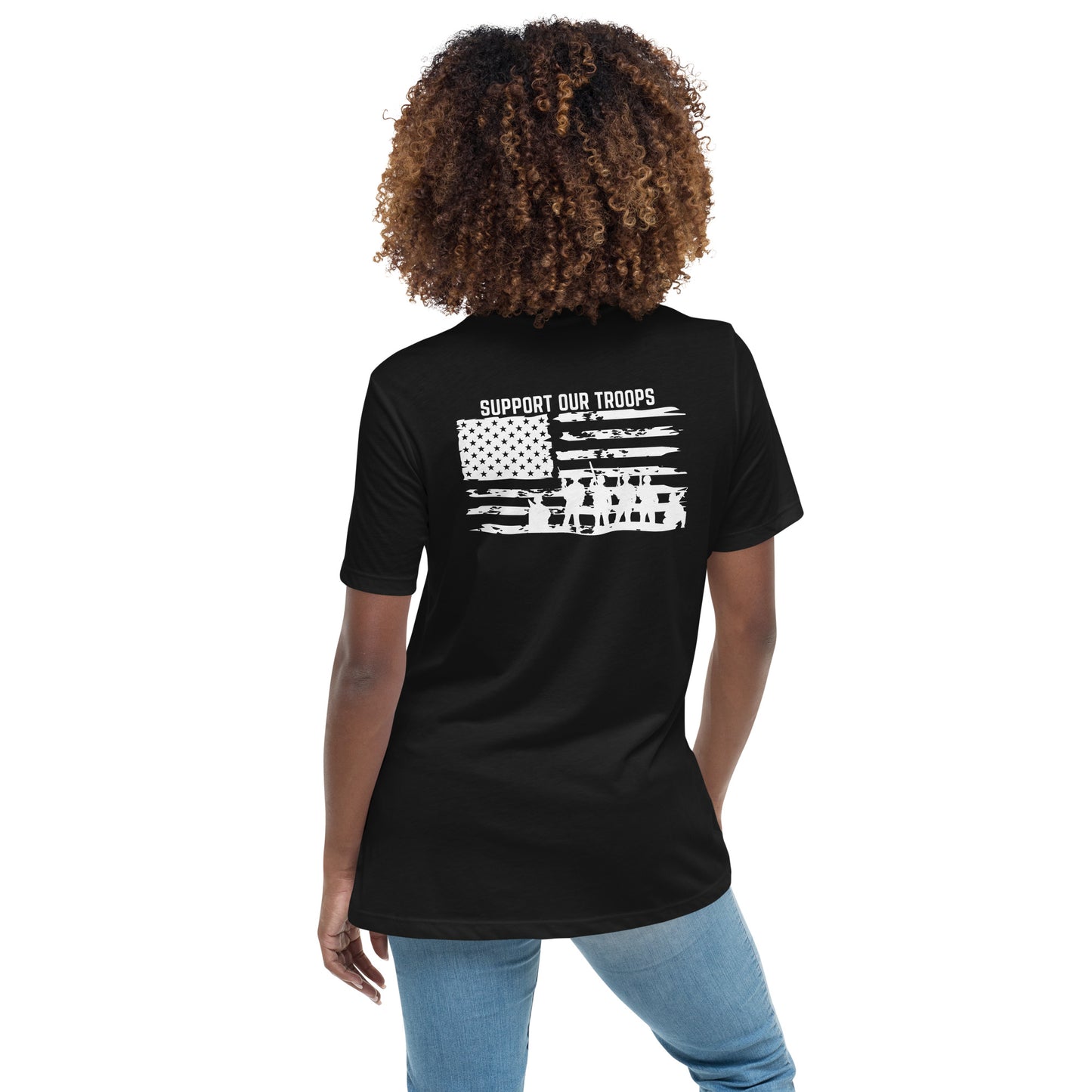 Supporting Heros Women's Relaxed T-Shirt