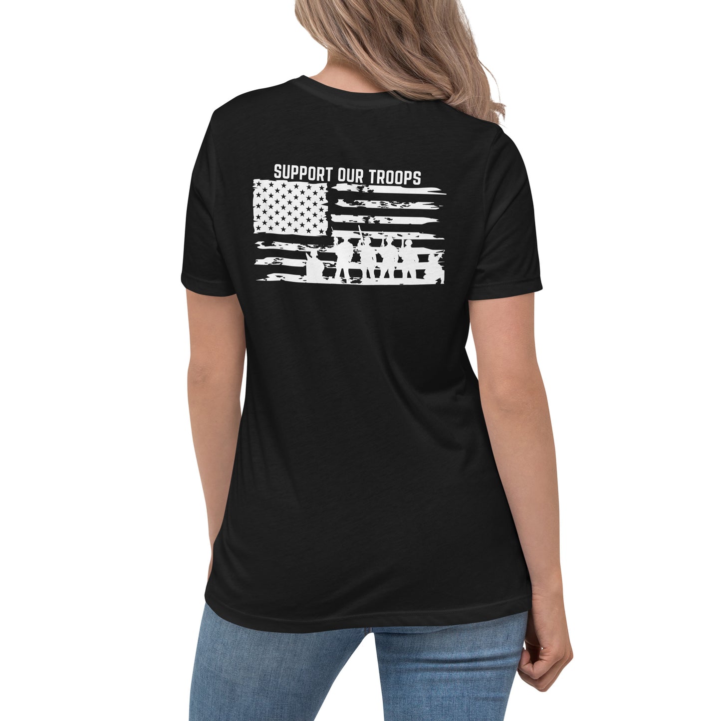 Supporting Heros Women's Relaxed T-Shirt