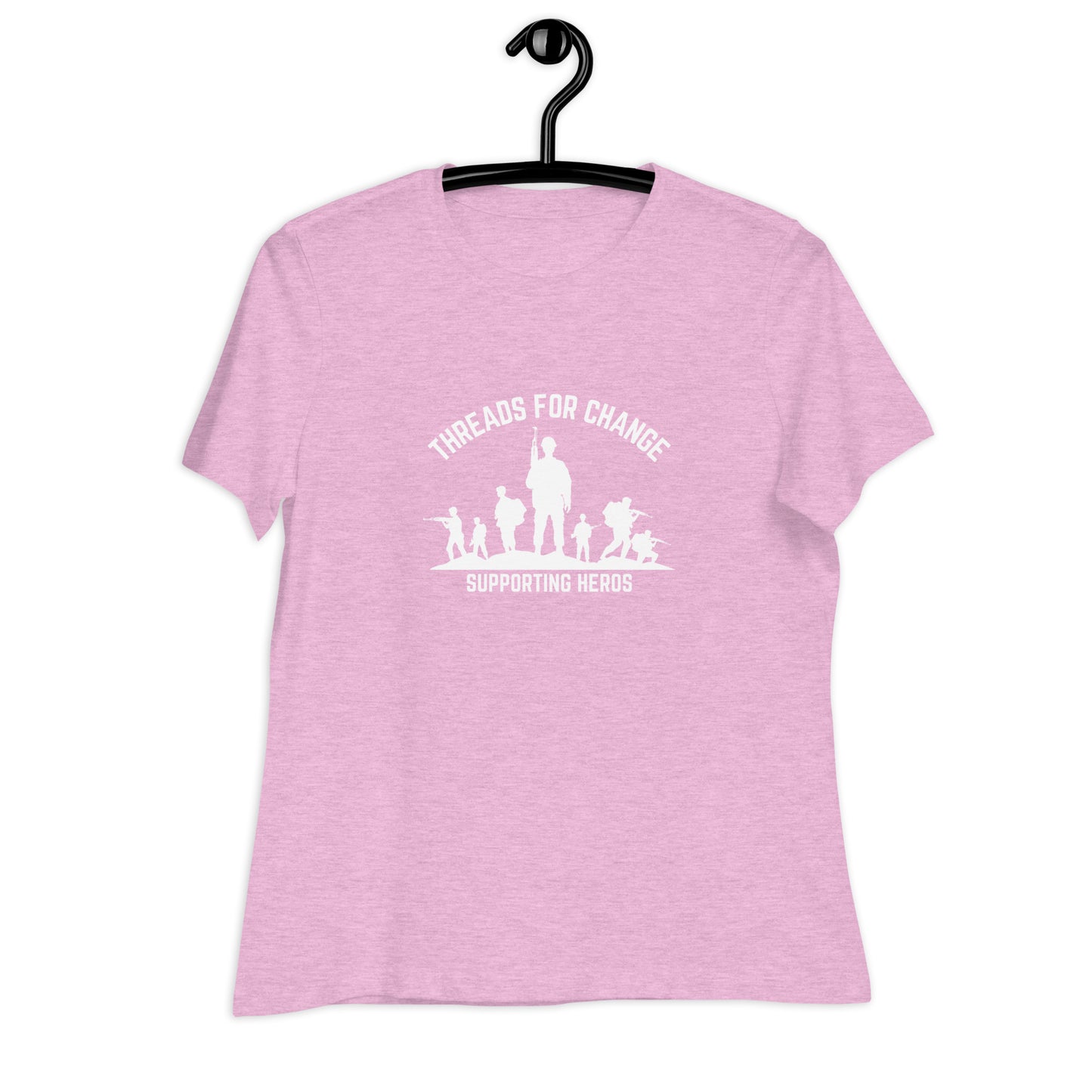 Supporting Heros Women's Relaxed T-Shirt