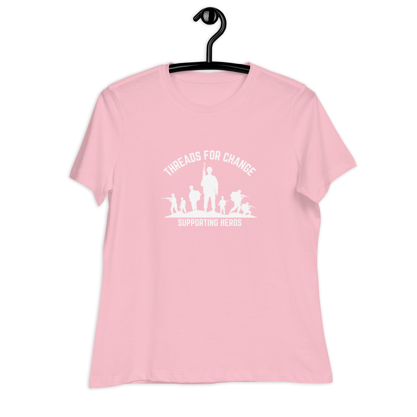 Supporting Heros Women's Relaxed T-Shirt