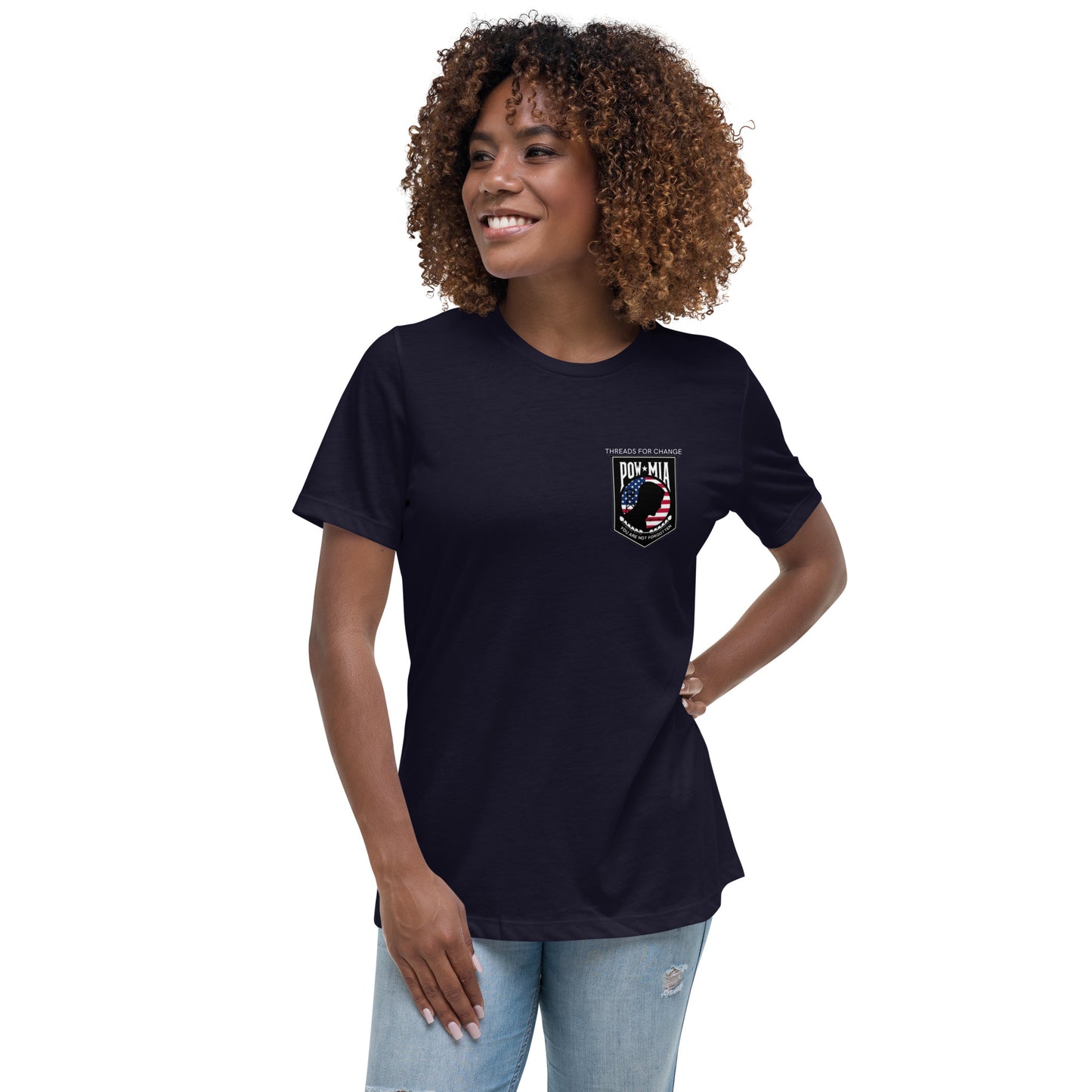 POW MIA Women's Relaxed T-Shirt